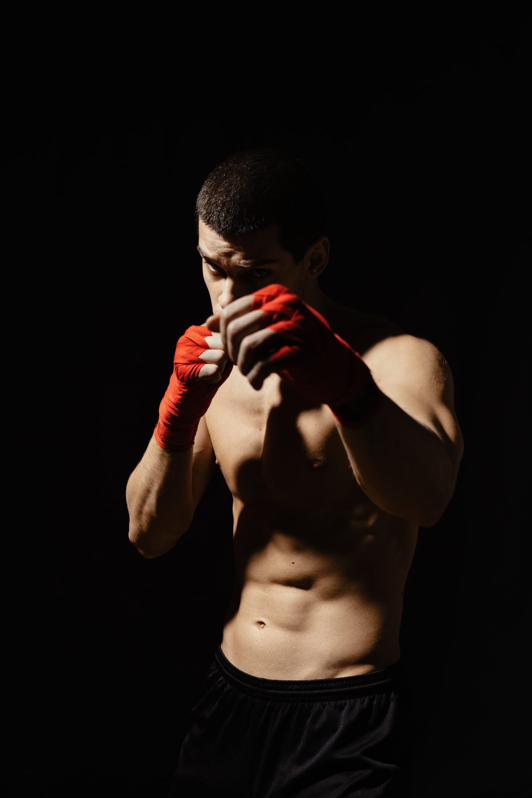 Student self-defense training at DKing Combat Dubai